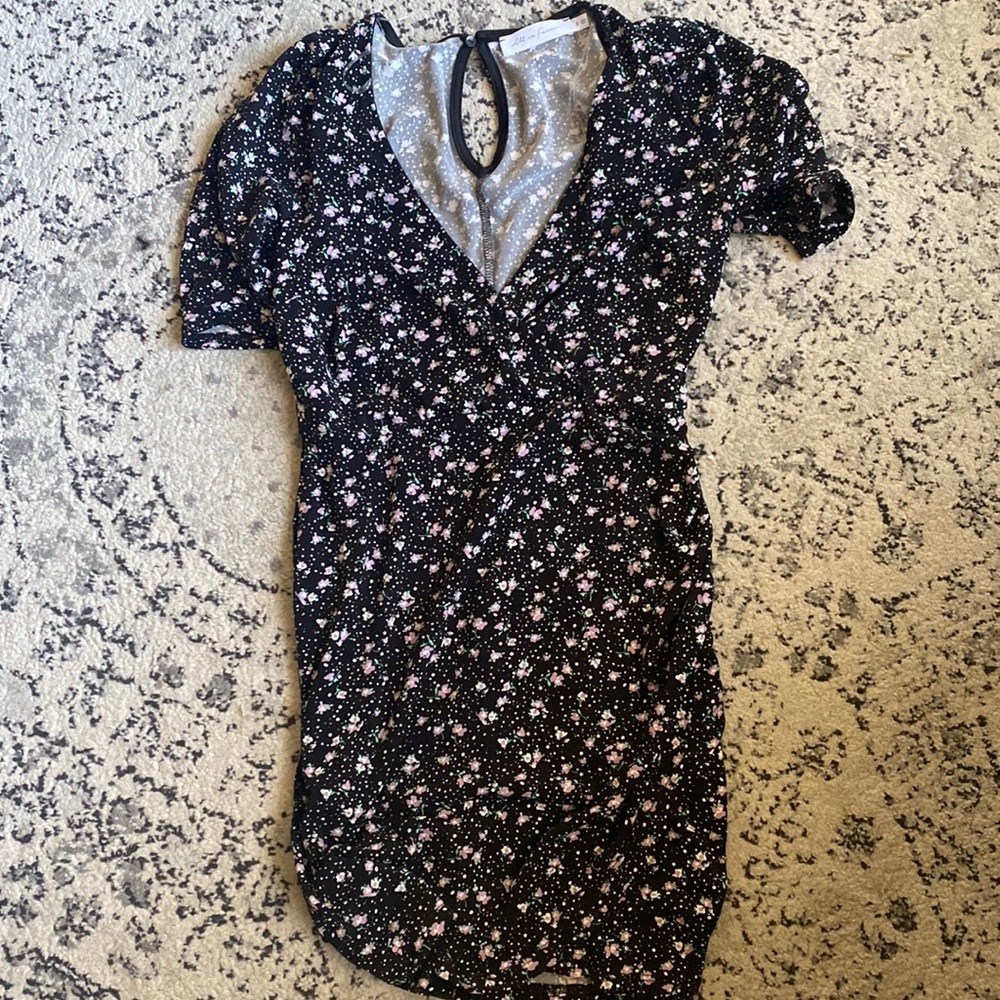 Floral sheath mini dress. Worn twice
